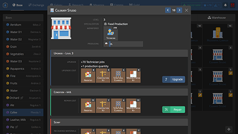 Galactic Tycoons - Building