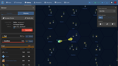 Galactic Tycoons - Galaxy